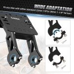 NICECNC Black GPS Mount Bracket for KTM & Husqvarna