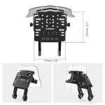NICECNC Black GPS Mount Bracket for KTM & Husqvarna