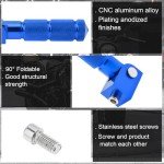 Foldable 8mm Anti-Skid Foot Pegs for Bikes