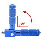 Foldable 8mm Anti-Skid Foot Pegs for Bikes