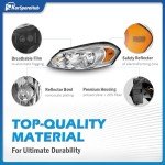 Chevy Impala Headlight Assembly with Bulbs Pair