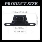 LED License Plate Light & Holder for Trailers