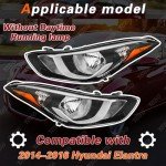 LED Headlight & Marker Light Set for Hyundai Elantra