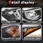 LED Headlight & Marker Light Set for Hyundai Elantra