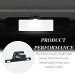 LED License Plate Light & Holder for Trailers