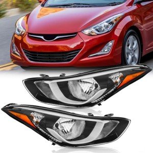 LED Headlight & Marker Light Set for Hyundai Elantra