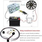 KUUHLERSAT CU340 Radiator Kit for Classic Mustangs
