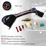 KUUHLERSAT CU340 Radiator Kit for Classic Mustangs