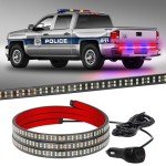 60-Inch LED Truck Tailgate Police Light Strip