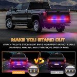 60-Inch LED Truck Tailgate Police Light Strip