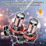 SamWinGear Pink LED Fog Light Bulbs H11/H8
