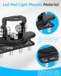 Universal LED Pod Light Mounts for Trucks & SUVs