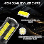 SamWinGear Pink LED Fog Light Bulbs H11/H8