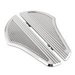 Shark Fin Chrome Foot Pegs for Harley Motorcycles