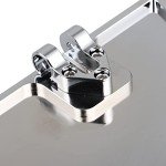 Shark Fin Chrome Foot Pegs for Harley Motorcycles