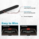 PartsPro 15" LED Trailer Tail Lights - 2 Pack