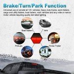 PartsPro 15" LED Trailer Tail Lights - 2 Pack
