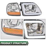LED Tube Headlights & Parking Lights for Ford