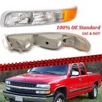Chevy Turn Signal Light Assembly for Silverado & Tahoe