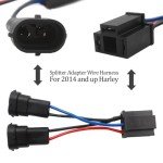 7-Inch LED Headlight with Halo Angel Eye Lights