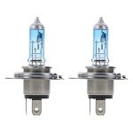 Philips CrystalVision Platinum 9003 Headlight Bulbs - 2 Pack