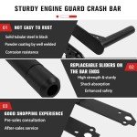 CHIFUN Black Steel Crash Bars for Indian Scout