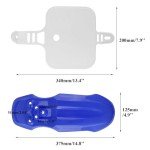 Plastic Fender Fairing Kit for CRF50 and More