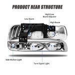 Chevy Silverado/Tahoe Headlight Assembly Pair