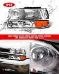 Chevy Silverado/Tahoe Headlight Assembly Pair