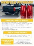 Tail Light Assembly for Chevy GMC Trucks & SUVs