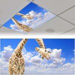 Giraffe Magnetic Light Covers - 2 Pack Fluorescent