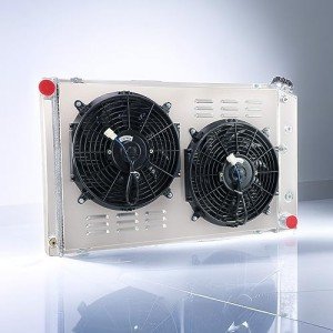 Aluminum Radiator with Shroud Fan for Chevy Camaro & Monte Carlo