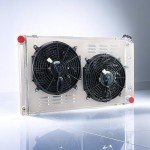 Aluminum Radiator with Shroud Fan for Chevy Camaro & Monte Carlo
