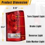 Boine Right Tail Light for 2009-2015 Honda Pilot