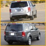 Boine Right Tail Light for 2009-2015 Honda Pilot