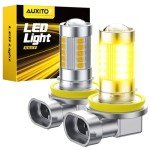 AUXITO 3000K Amber Yellow LED Fog Light Bulbs