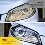 Car Headlight Restoration Kit with Sanding and Buffing Tools