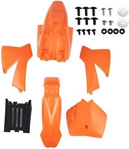 KTM 50 SX Plastic Fender Fairing Kit - Orange