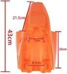 KTM 50 SX Plastic Fender Fairing Kit - Orange