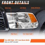 Dodge Ram 2009-2018 Headlight Assembly Replacement Set