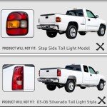 Chevy Silverado and GMC Sierra Tail Light Assembly