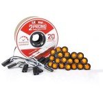 Amber LED Marker Lights with Double Female Plugs 20 Pack