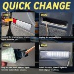 2PCS LED Door Panel Lights for Chevy GMC