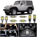 Jeep Wrangler LED Interior Light Bulb Kit