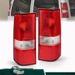 Chevy Express & GMC Savana Tail Light Assembly Pair