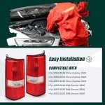 Chevy Express & GMC Savana Tail Light Assembly Pair