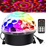 Memzuoix Disco Ball Strobe Light with Remote
