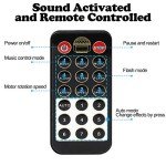 Memzuoix Disco Ball Strobe Light with Remote