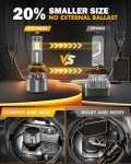 Auxbeam 2025 F18 Series 9012 Fog Lights - 2 Pack