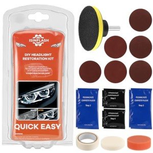 Car Headlight Restoration Kit – Quick & Easy Solution